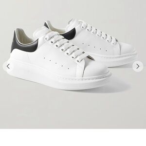 White and Black Men's Alexander McQueen exaggerated sole